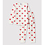 petit bateau Molton kinderpyjama - hartjesprint