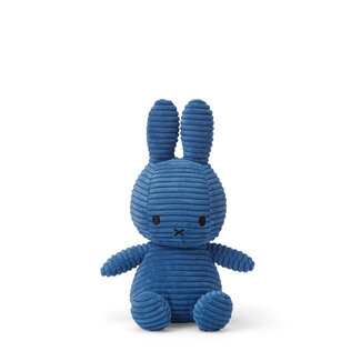 miffy Miffy sitting corduroy kobalt blue