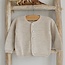 Cardigan met knoopjes - beige