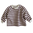 Little Prince London Sweatshirt - maroon stripes