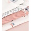 petit bateau Set van 5 babybody's - met lange mouwen met bloemenprint