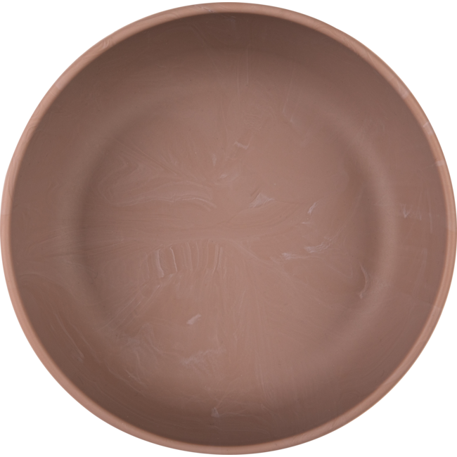 Eeveve Silicone bowl - marble powder blush