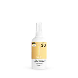 Naif Zonnebrand spray voor volwassenen factor 30 - 100ml