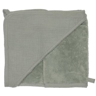 BB&co Badcape + washand sage