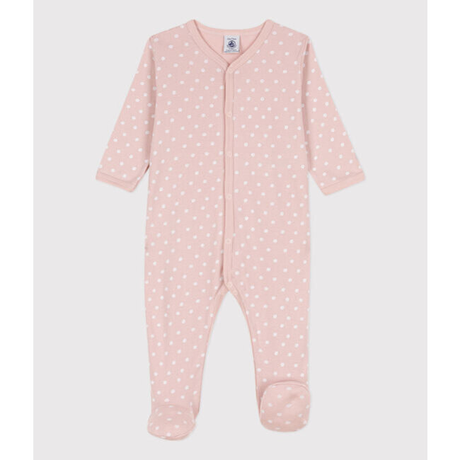 petit bateau pyjama roze bolletjes