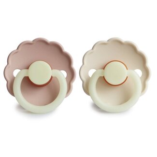 frigg Frigg silicone - daisy - blush/cream