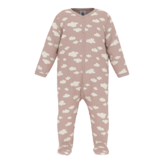 petit bateau pyjama roze wolken - a0840