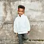 Little Prince London Fleece zip up sweater - ivory