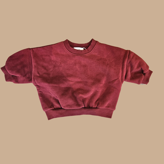 Little Prince London Warme sweatshirt - maroon