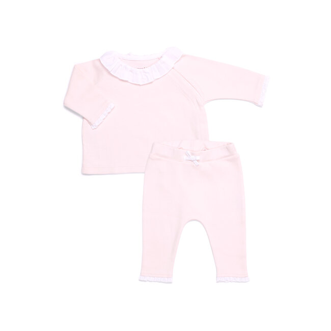 poetree kids 2-delige babyset zacht roze