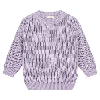 yuki Chunky knitted sweater - lilac