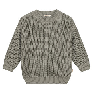 yuki Chunky knitted sweater - sage
