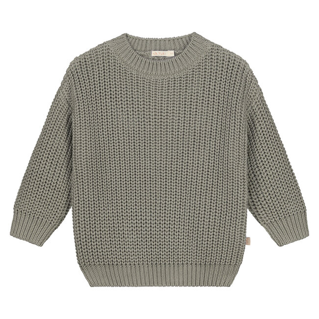 yuki Chunky knitted sweater - sage