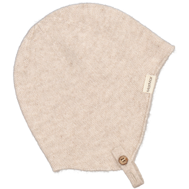 marmar aly cashmere bonnet - sand melange