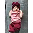 petite morgane Turban - velours - bordeaux