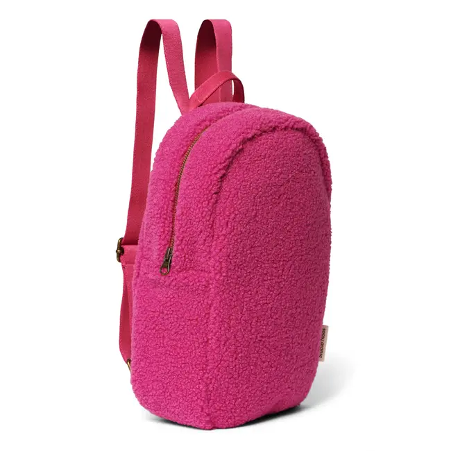 Studio Noos Pink teddy mini backpack