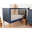 childhome Bold blue - meegroeibed - 70x140cm + zijlatten