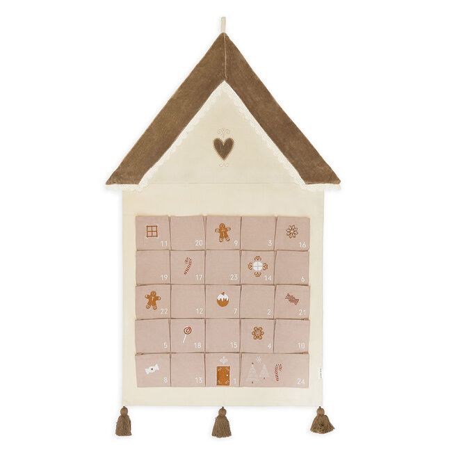 avery row Adventskalender - gingerbread house