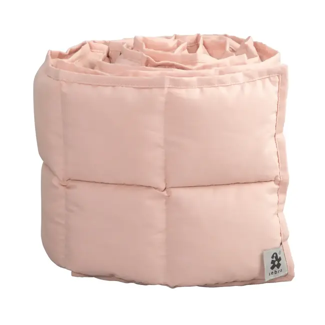 Sebra Baby bed bumper - kapok - blossom pink