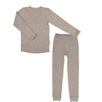 Joha Wollen pyjama - 2-delig - sesame