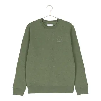 elleandrapha Sweater magic papa vibes - olive green