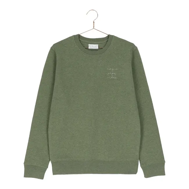 elleandrapha Sweater magic papa vibes - olive green