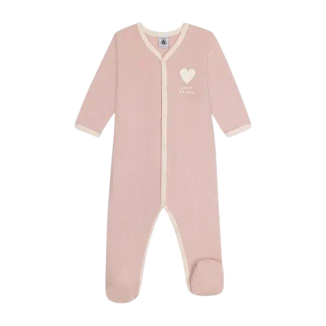 petit bateau Katoenen babypyjama saline