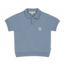 house of jamie Relaxed polo - stone blue