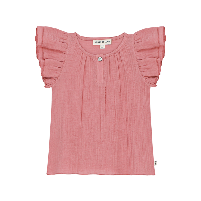 house of jamie Butterfly top - blush