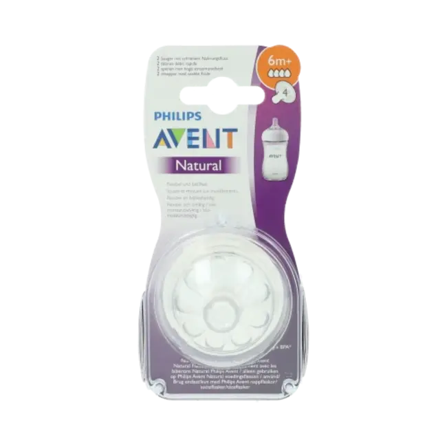 Avent Natural zuigspenen fast - 6m+