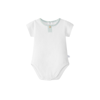 laranjinha Body - mao col - white/green