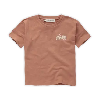 sproet & sprout t-shirt linen bycicle