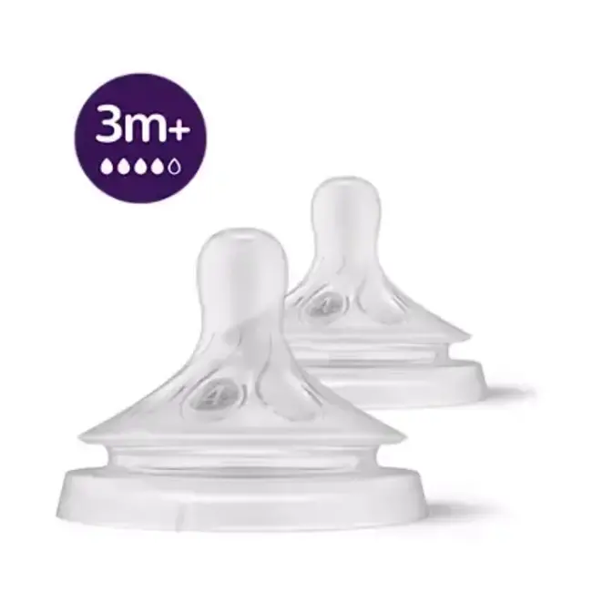 Avent Natural respons zuigspenen 2stuks - 3m+ stroomsnelheid 4