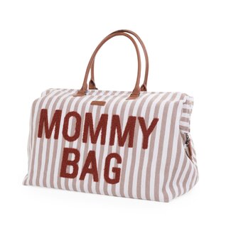 childhome Mommy bag - nude - strepen