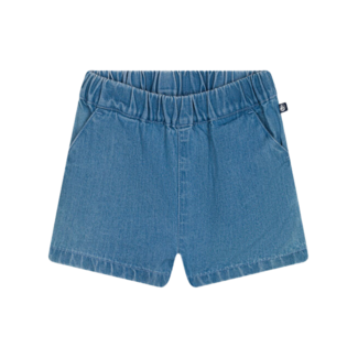 petit bateau Babyshort in lichte denim