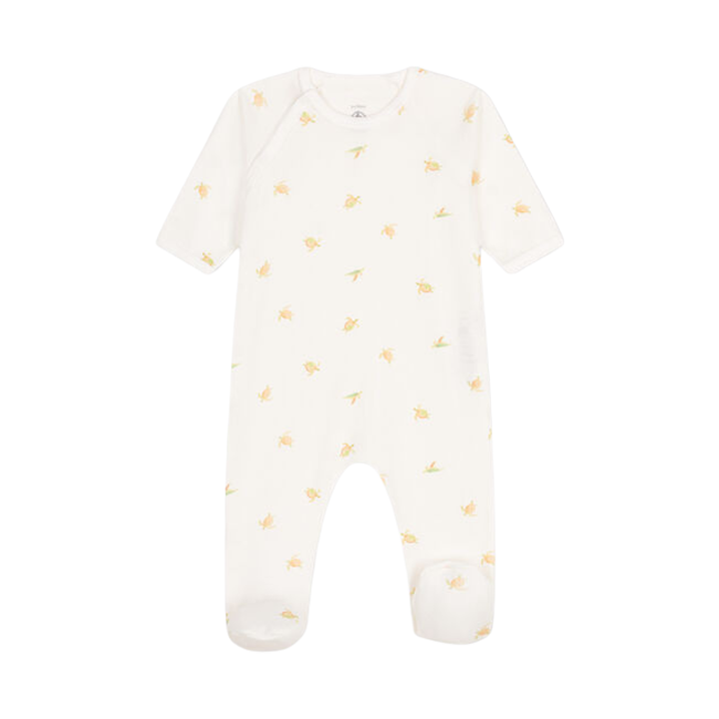 petit bateau katoenen babypyjama schildpadjes