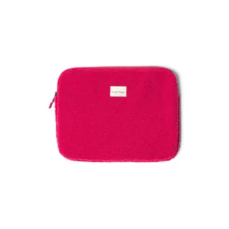 Studio Noos Laptophoes - teddy pink - 13 inch