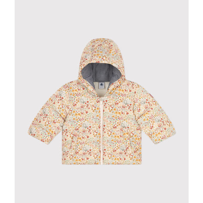 petit bateau Donsjas met bloemenprint