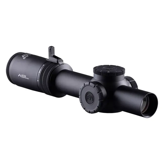 Primary Arms Optics PLxC 1-8×24 FFP RDB Compact Rifle Scope – Black