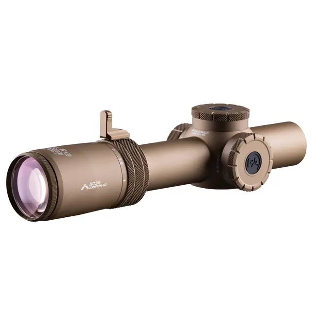 Primary Arms Optics PLxC 1-8×24 FFP RDB Compact Rifle Scope – FDE
