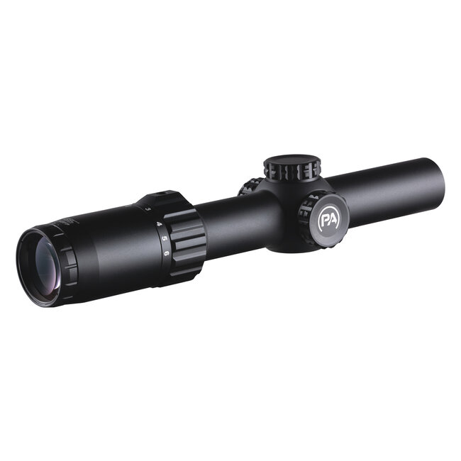 Primary Arms Optics Primary Arms Classic Series 1-6×24 SFP Rifle Scope – Black