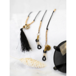 Sunny Cords Mc Tassel zwart brillenkoord