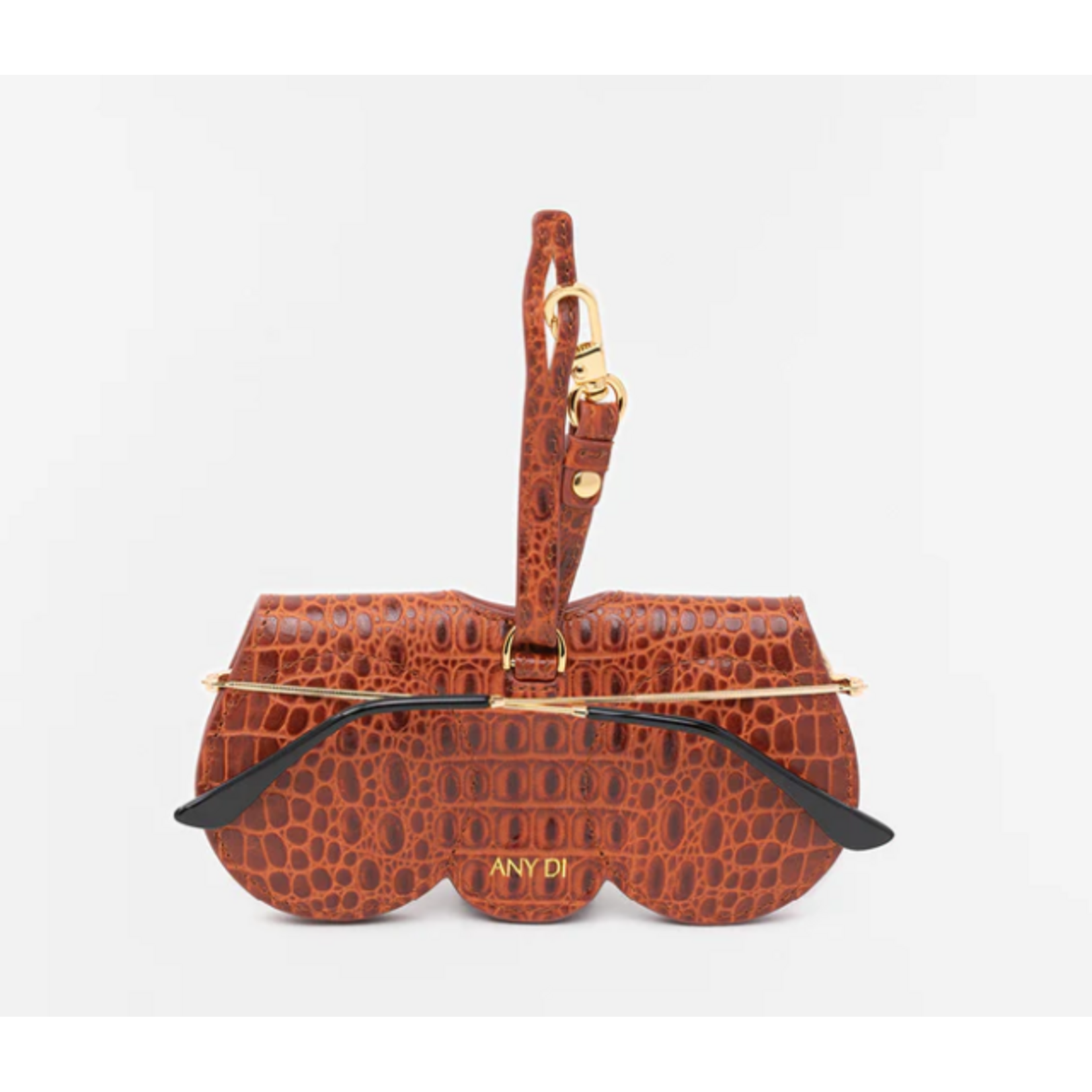 sun cover croco cognac