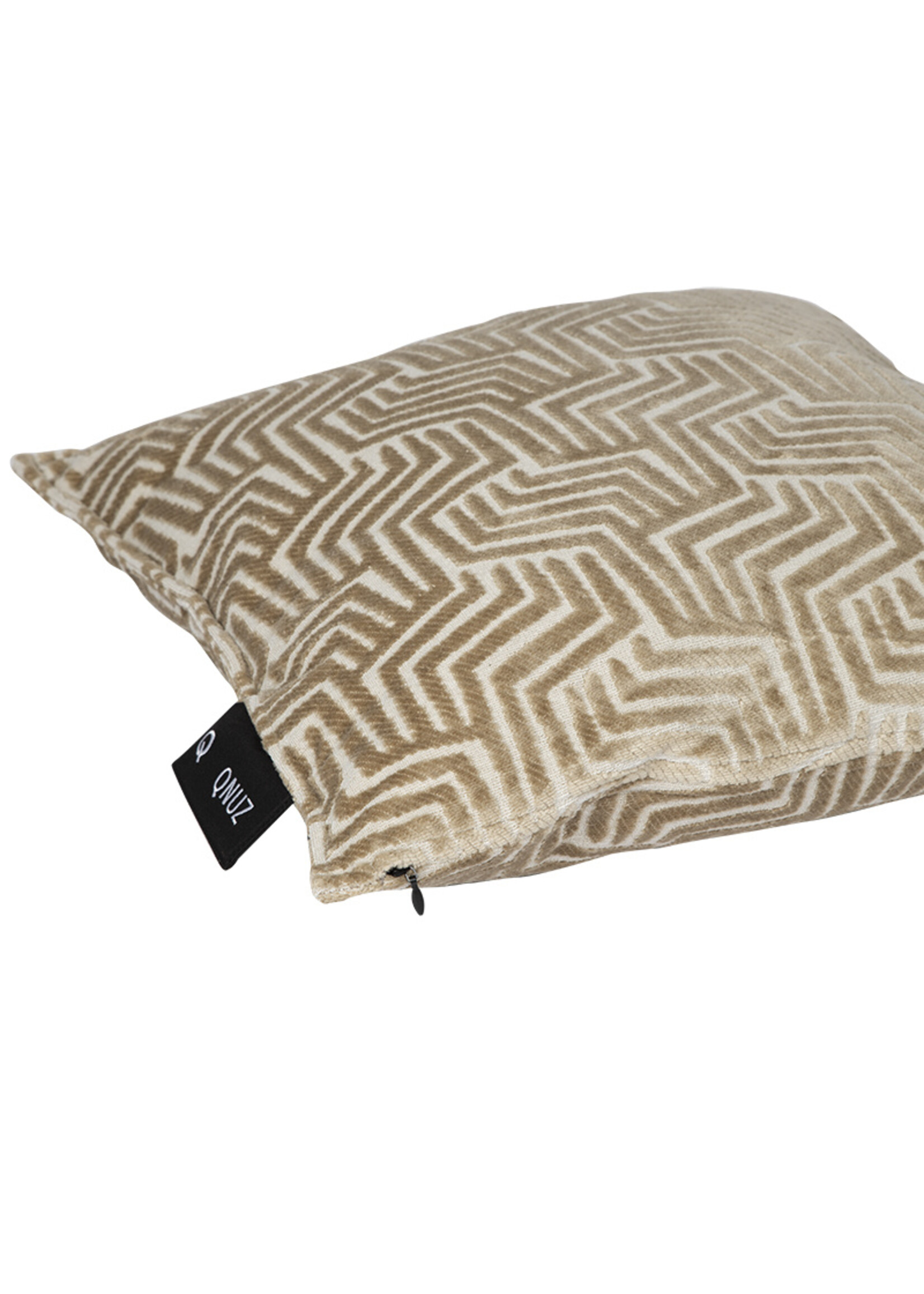 Qnuz Qnuz warmtekussen Print taupe