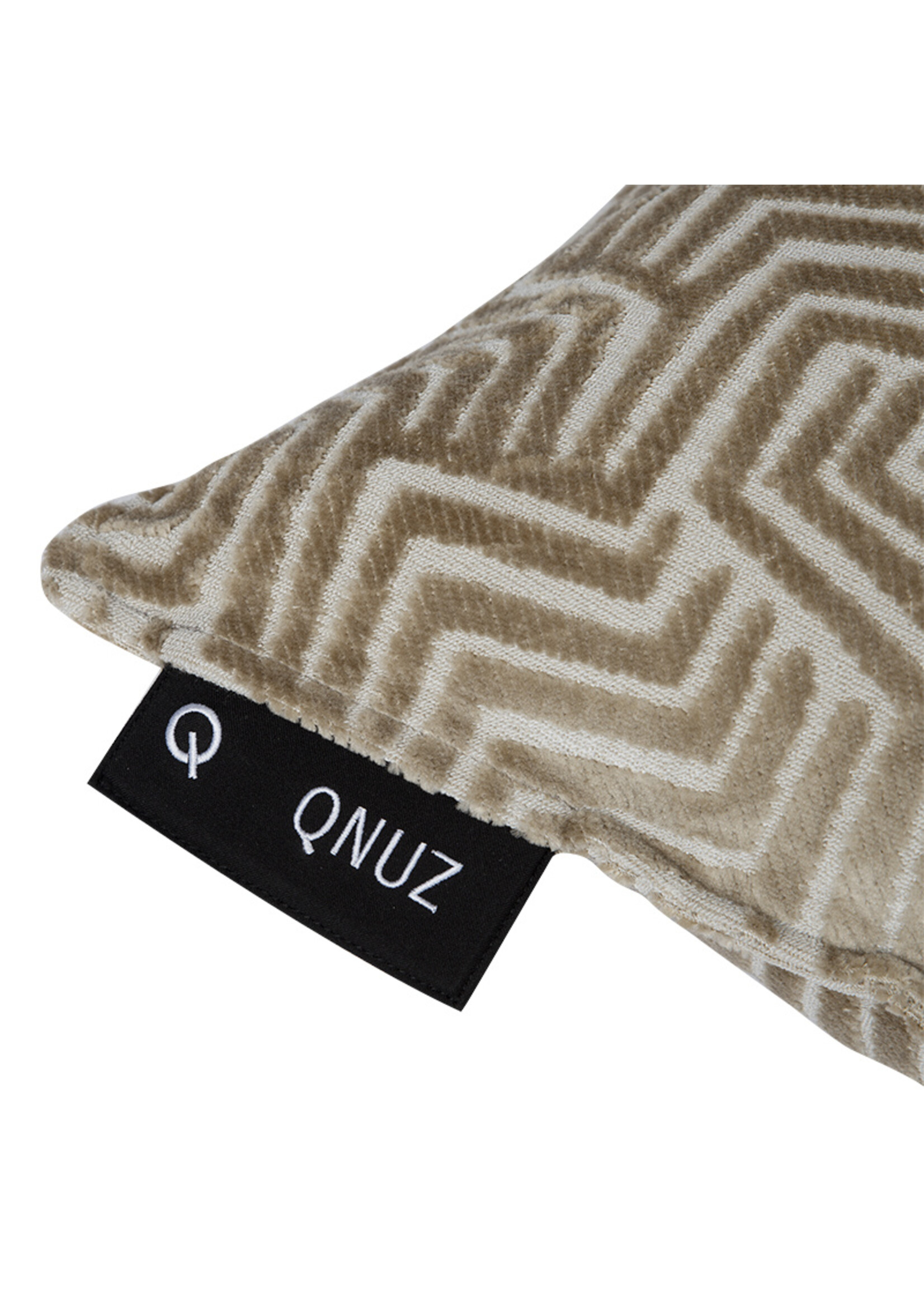 Qnuz Qnuz warmtekussen Print taupe