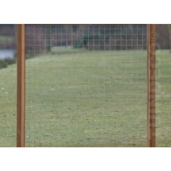 Gaaselement met kader | 180x180cm | Onbehandeld hardhout