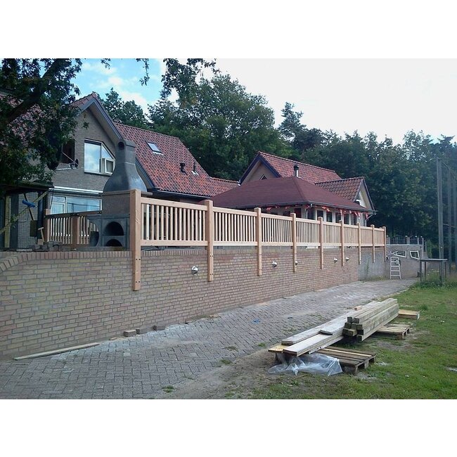 Maatwerk Douglas Houten Hekwerk