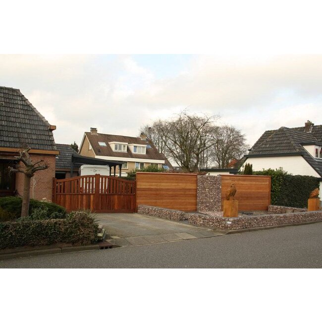 Houten Schuifpoort en Hekwerk op Maat