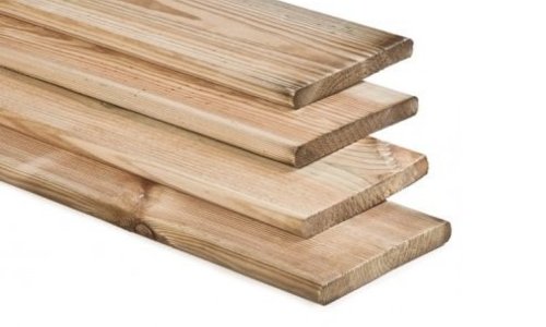 Geïmpregneerd Hout Balken Planken & Palen