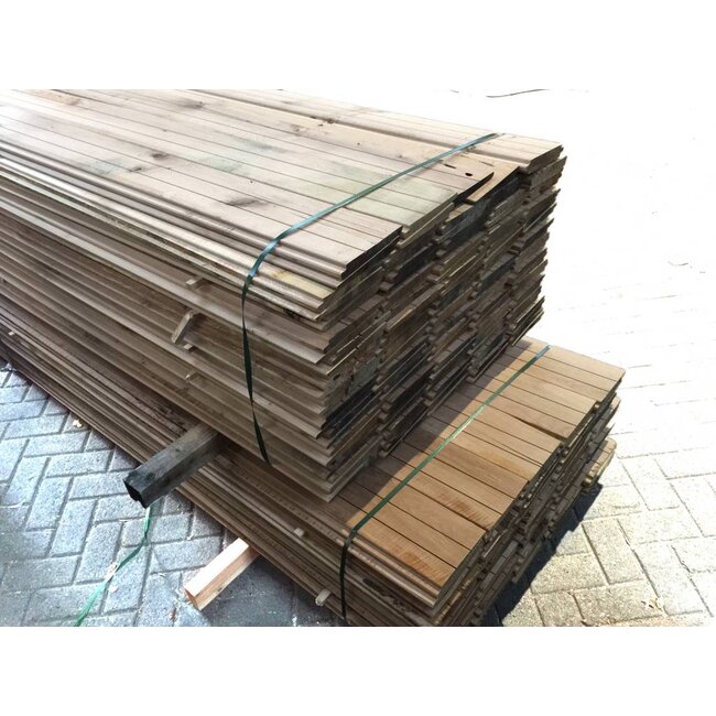 Eiken Zweeds rabat 25>11x195mm | Eiken Gevelbekleding